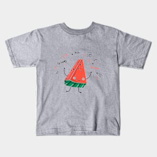 watermelon happy Kids T-Shirt
